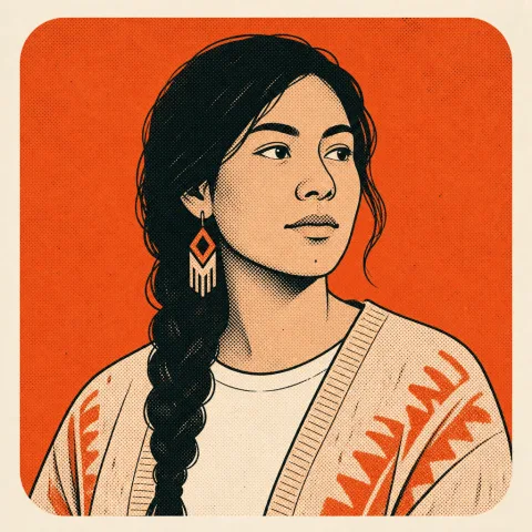 Portrait illustré, témoignage d'un étudiant