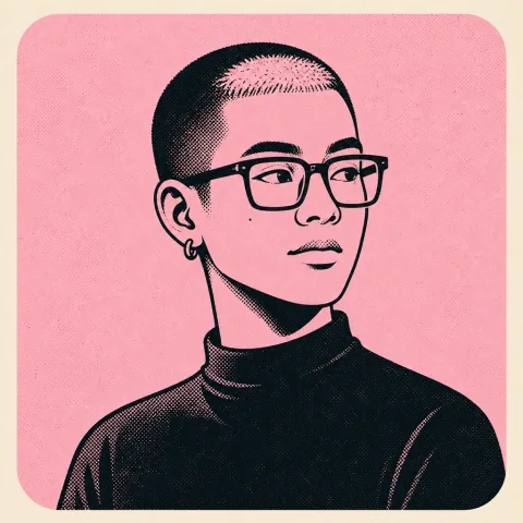 Portrait illustré, témoignage d'un étudiant