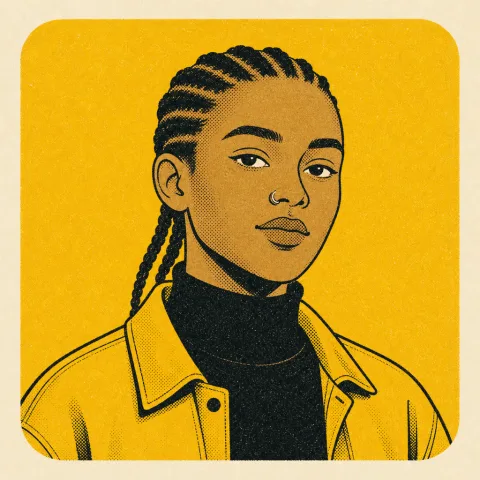 Portrait illustré, témoignage d'un étudiant