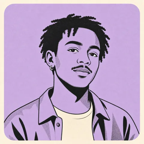 Portrait illustré, témoignage d'un étudiant