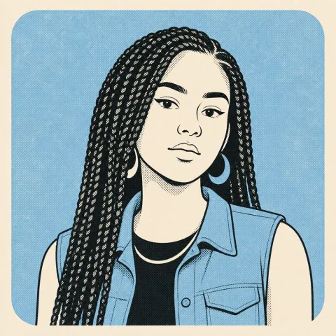 Portrait illustré, témoignage d'un étudiant