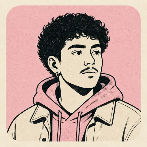 Portrait illustré, témoignage d'un étudiant