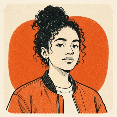 Portrait illustré, témoignage d'un étudiant
