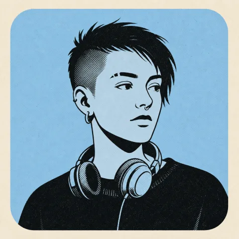 Portrait illustré, témoignage d'un étudiant