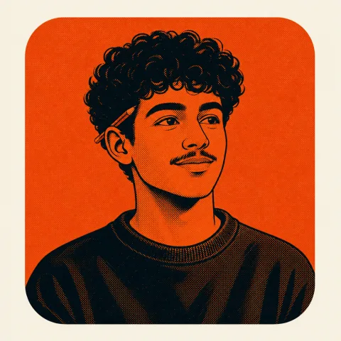 Portrait illustré, témoignage d'un étudiant